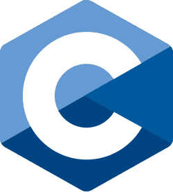 C language logo
